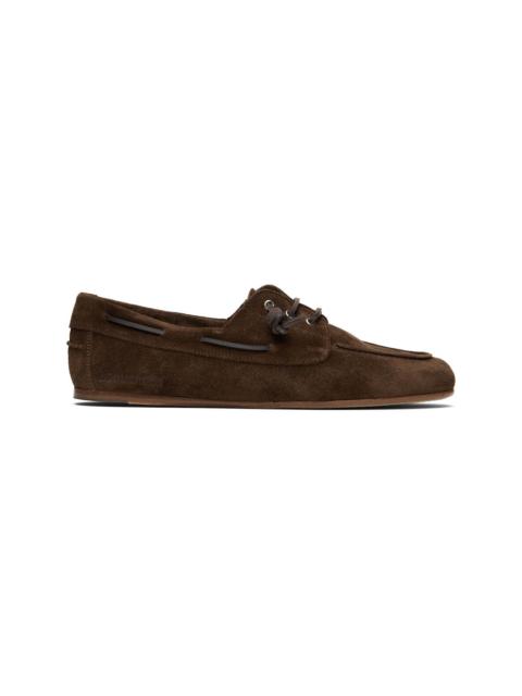 Brown D2 College Boat Shoes