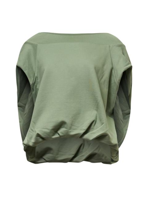 Cocoon Shape Raglan Sweat