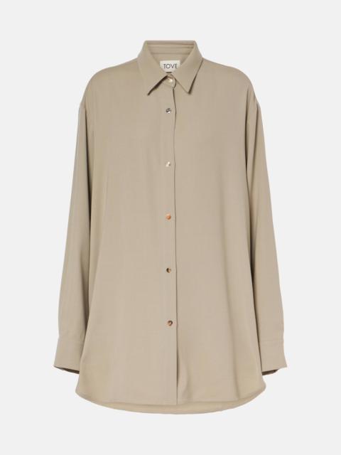 Rumer wool-blend shirt