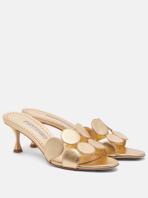 Haribalmu 50 leather mules