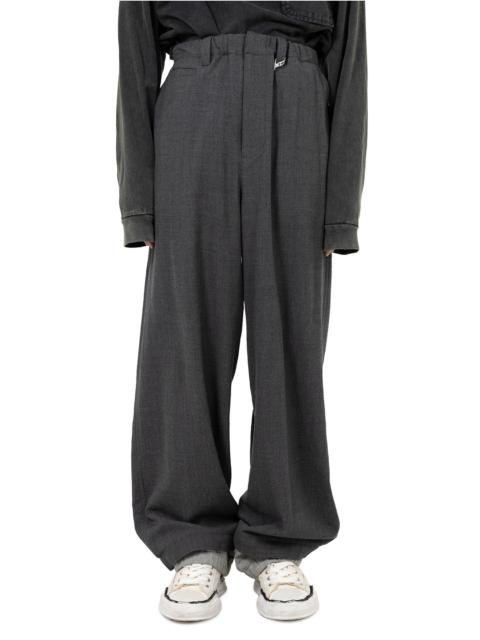 Mix Layered Wool Pants