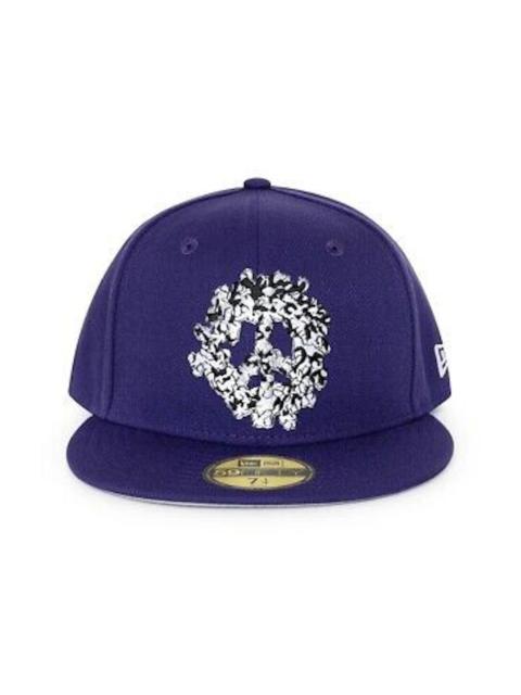 Denim Tears x New Era Peace 59Fifty Fitted Hat Purple