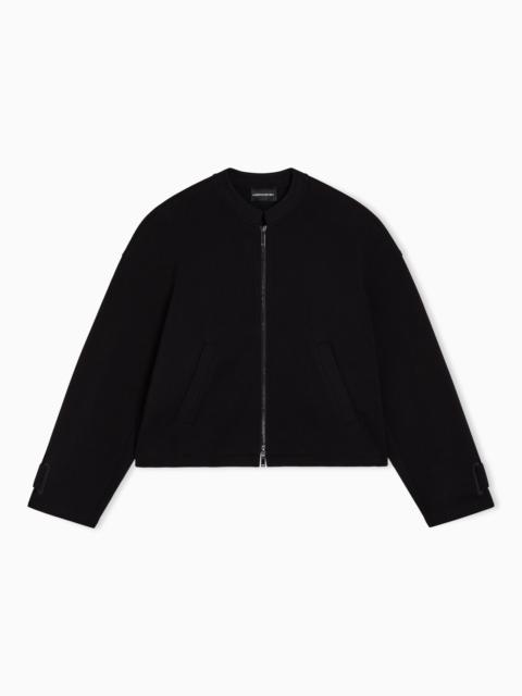 DOUBLE STRETCH JERSEY BLOUSON
