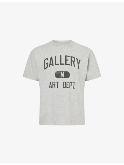 Art Department Crewneck Cotton-Blend T-Shirt