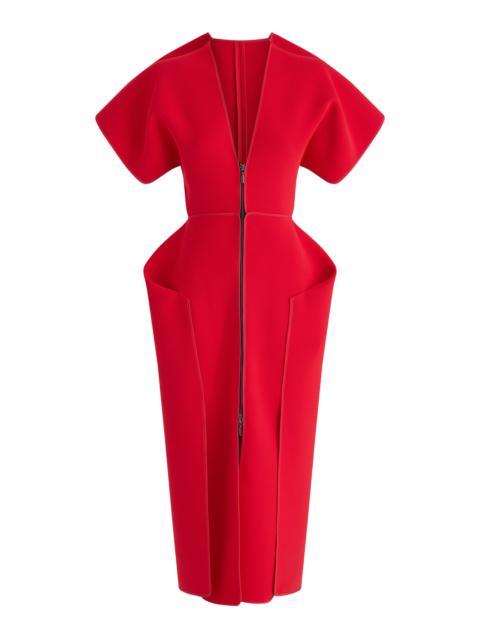 Coco Structured Dress red