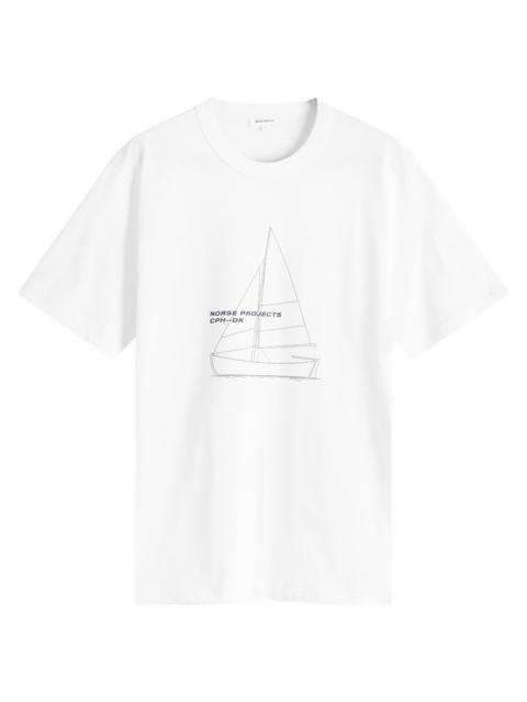 Norse Projects Holger Boat Print T-Shirt