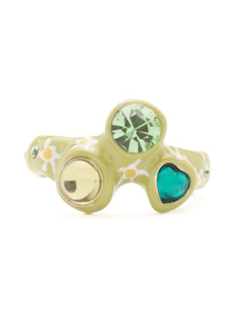 LIME FLOWERS FLORENCE RING