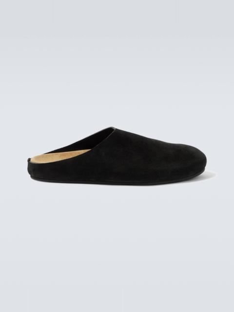 New Lucca suede slip-on shoes