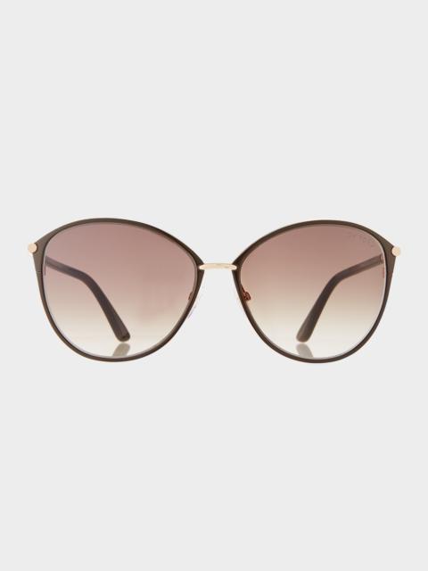 Penelope Metal Butterfly Sunglasses