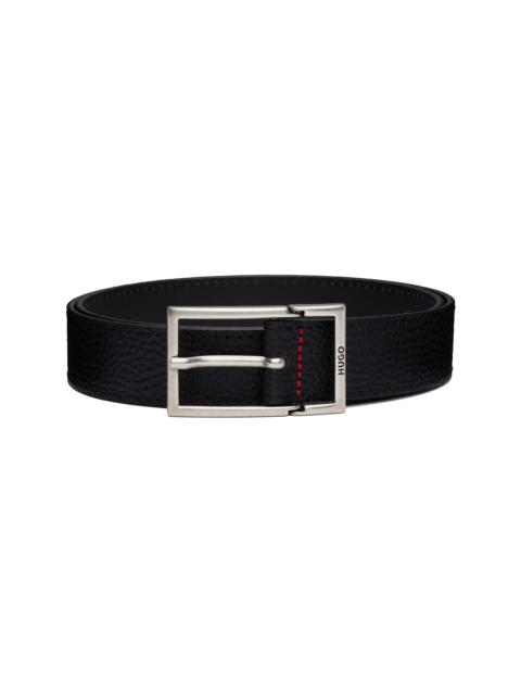 Black Leather Belt