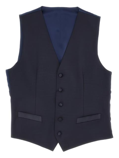 v-neck vest