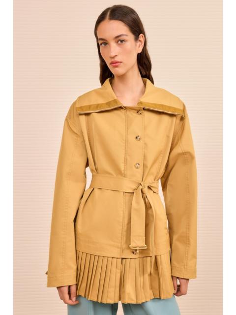 Lison Jacket w/ Pleat Detail