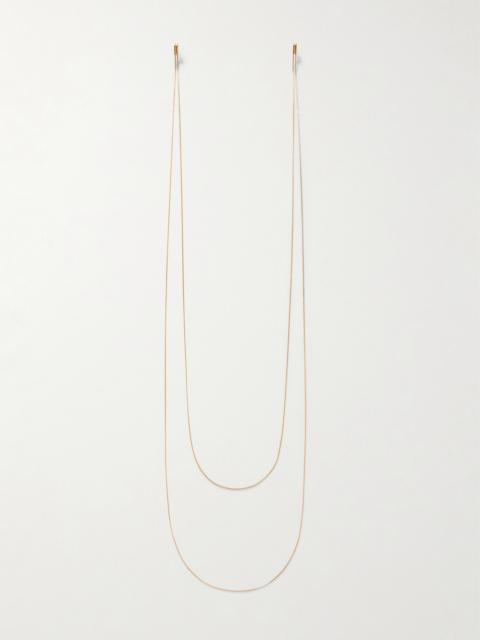 Layered Gold-tone Earrings