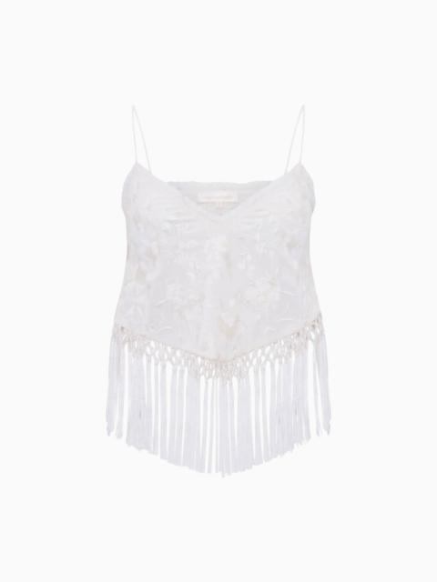 Annemarie Fringe Crop Top