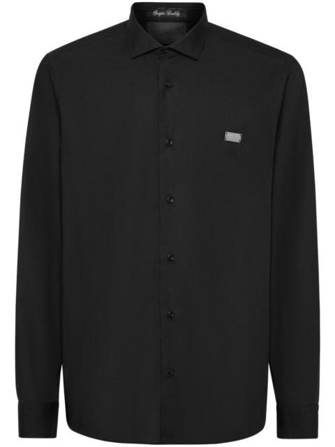 skull-embellished shirt