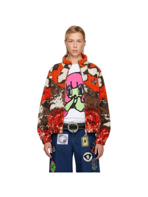 Orange CL Airlines Fleece Jacket