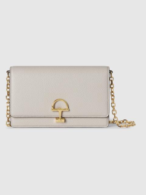 Gucci Half Horsebit wallet on chain