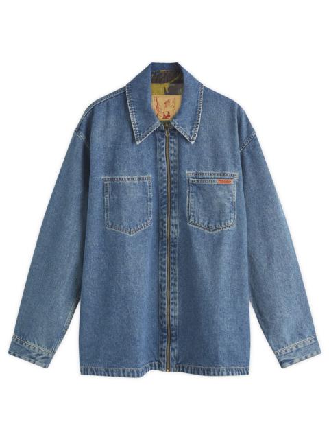 Martine Rose Reversible Camo Print Jeans