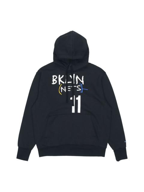 Nike NBA Brooklyn Nets Kyrie Irving 11 Basketball Sports Printing Black DC0861-011