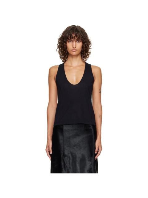 Black Albia LDS Jersey Tank Top