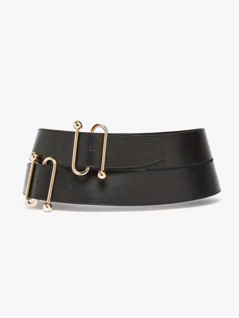 ELEA Oversized belt with double S