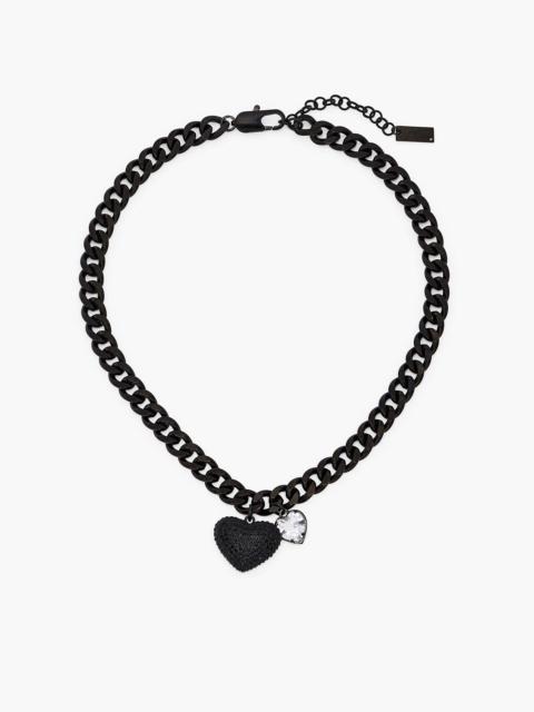 THE HEART BALLOON PAVE NECKLACE