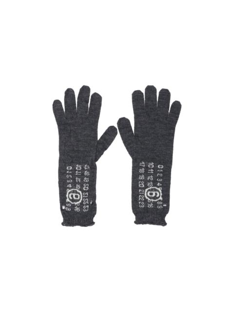 VIRGIN WOOL GLOVES "NUMERIC"