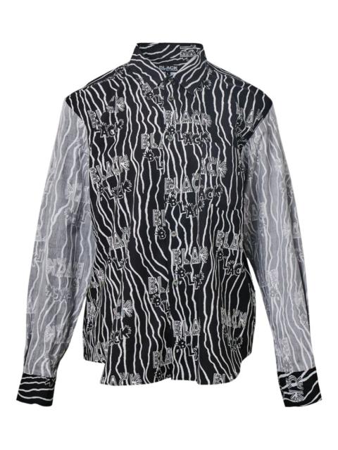filip pagowski print long sleeve shirt