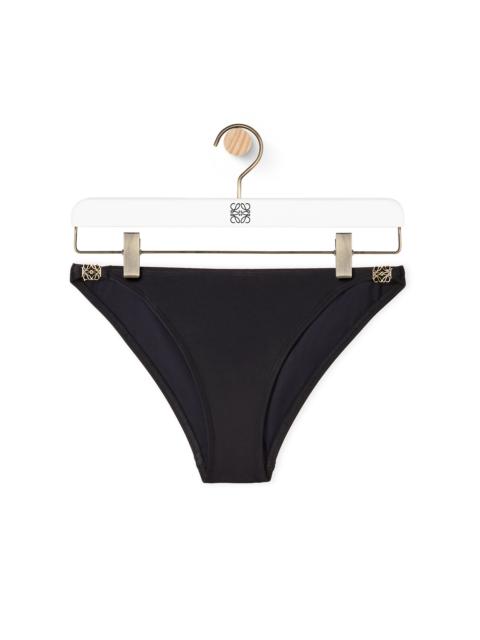 Anagram bikini briefs in polyamide and elastane