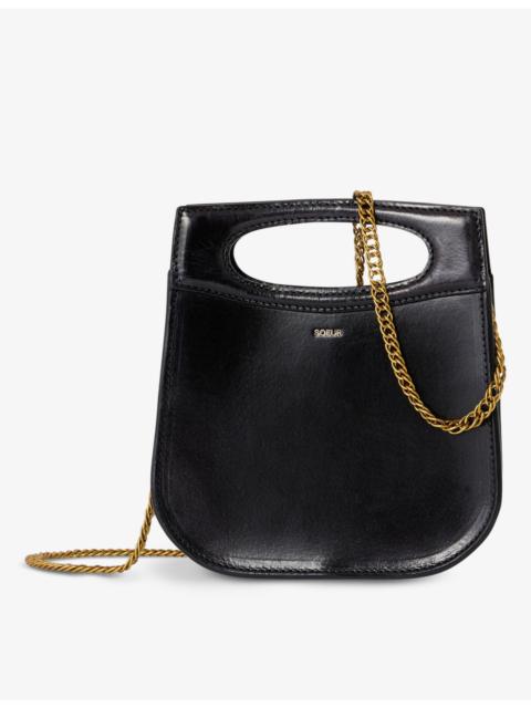 Cheri Mini leather tote bag