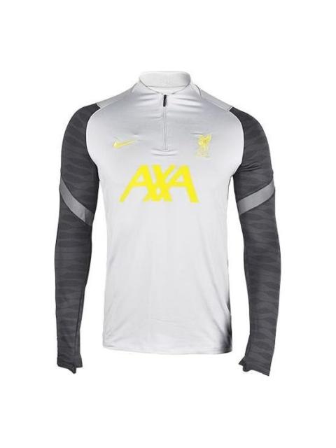 Nike Liverpool FC Strike Dri-FIT Soccer Drill Top 'White Grey' DC7771-017