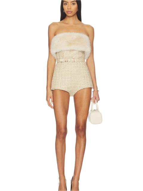 Concetta Tweed Romper
