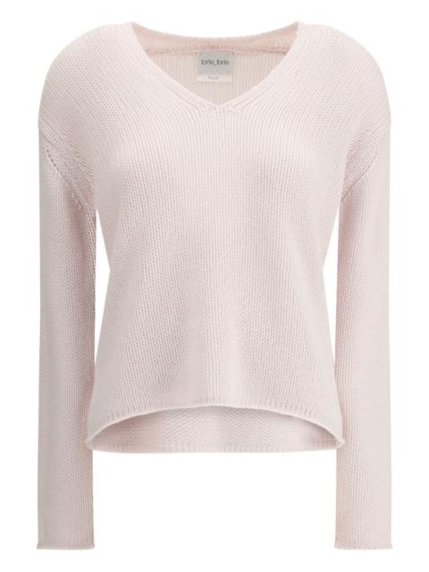V-neck sweater