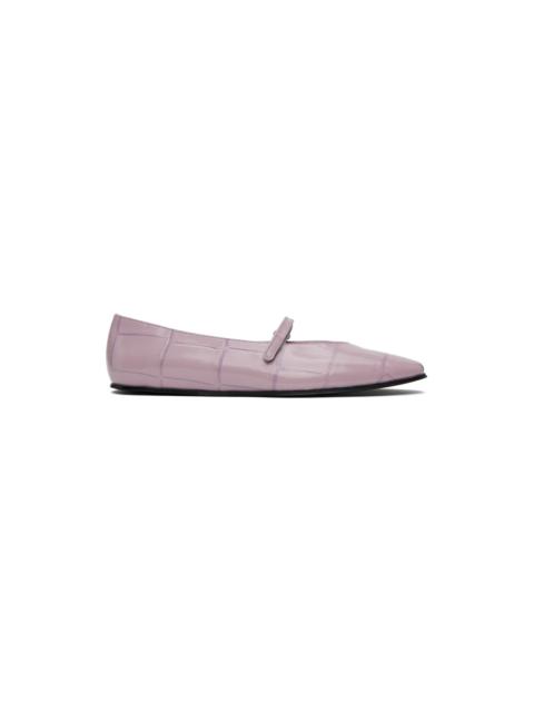 SSENSE Work Capsule – Purple Molly Ballerina Flats