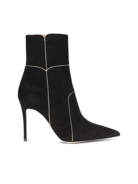 95mm pointed-toe stiletto boots