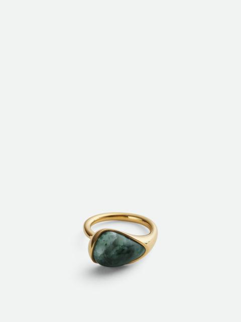 Small Drop Marble Ring