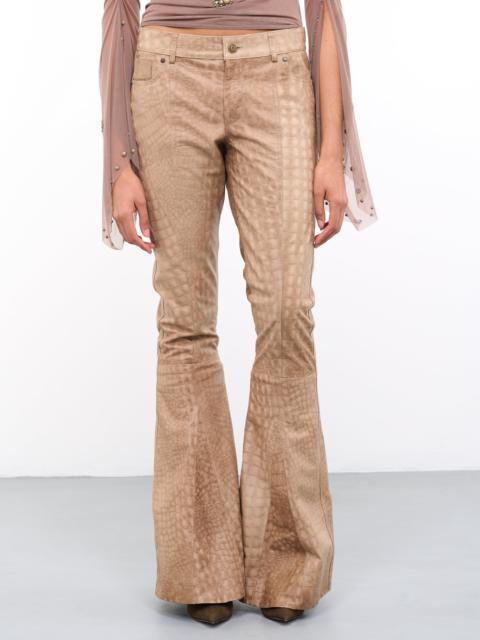 Bell Bottom Croc Pants