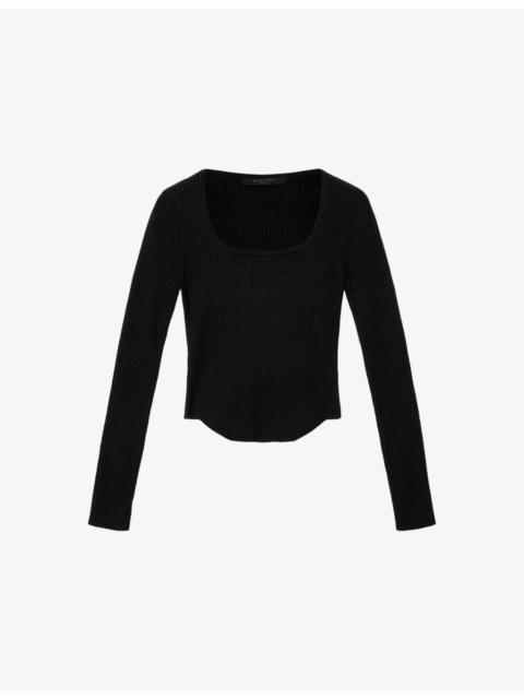 Hally Slim-Fit Knitted Top