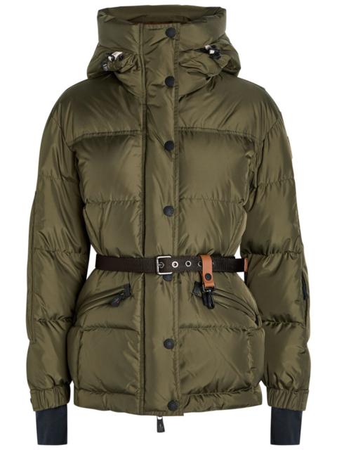 Moncler Salastrains Belted Padded Shell Jacket
