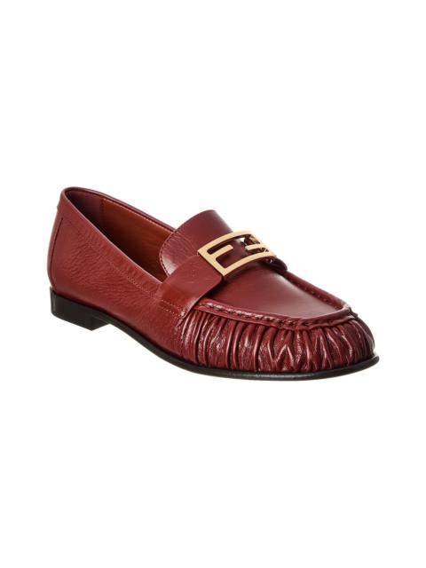FENDI Baguette Leather Loafer