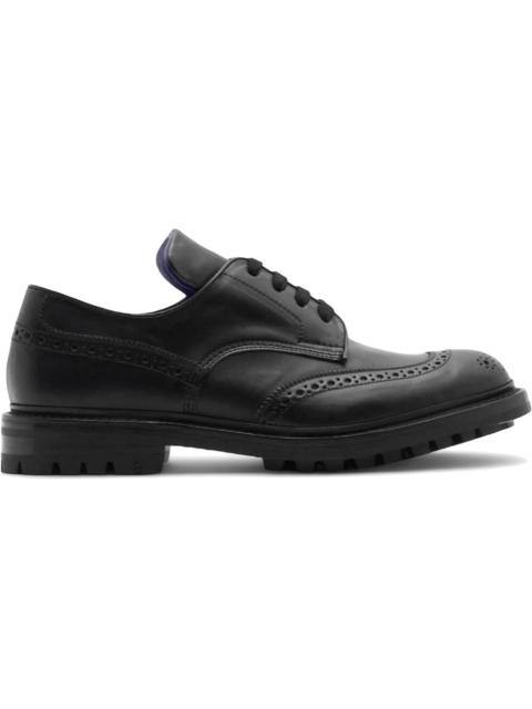 Burberry Trickers Devon Wingtip Derby Black