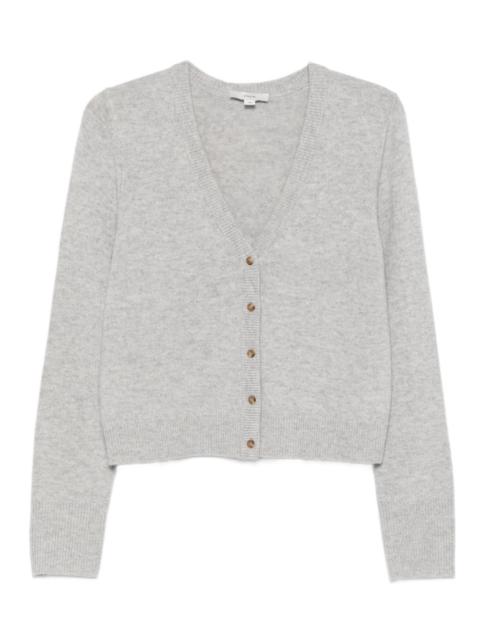 V-neck button cardigan