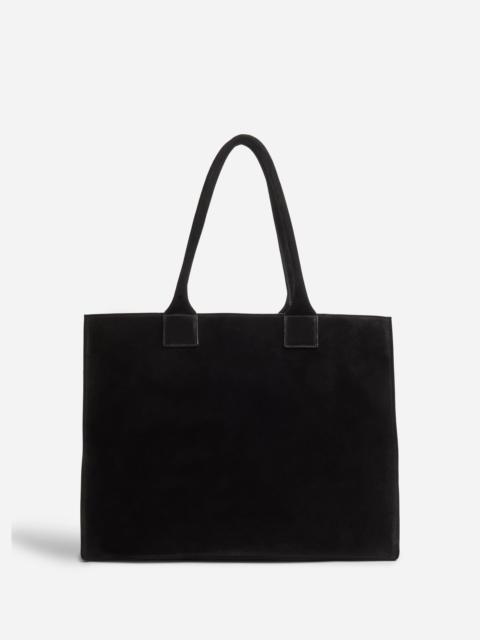 Large Tote Bag in Suede