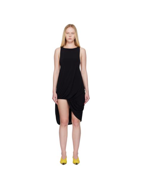 Black La Croisière 'The Peplo' Minidress