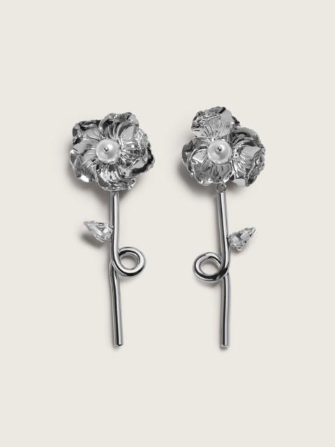 Blooming Poppy Drip Earrings