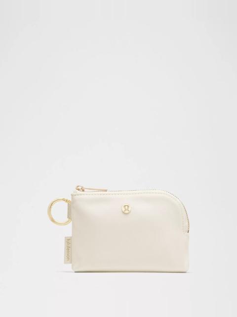 Clippable Card Pouch *Metal Hardware