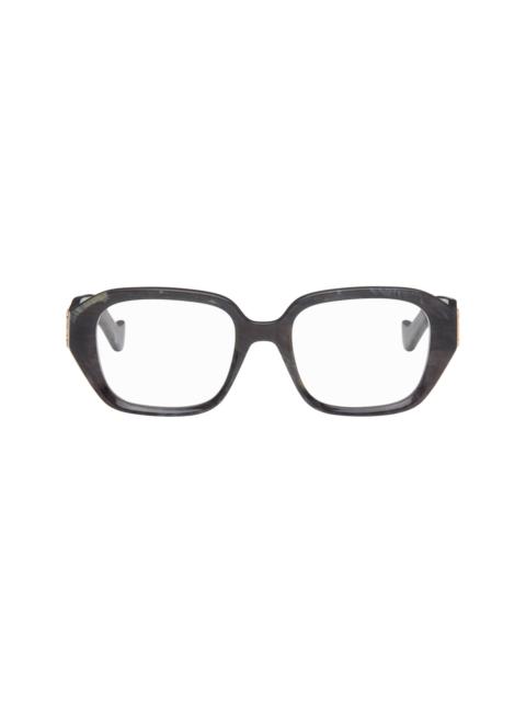 Gray Anagram Glasses