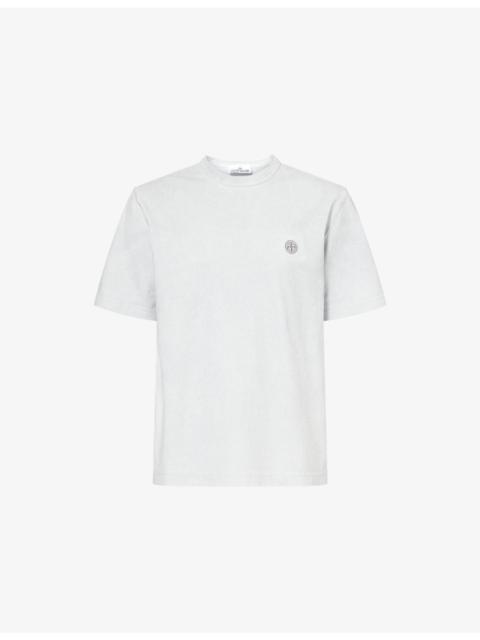 Reflective Brand-Patch Cotton T-Shirt