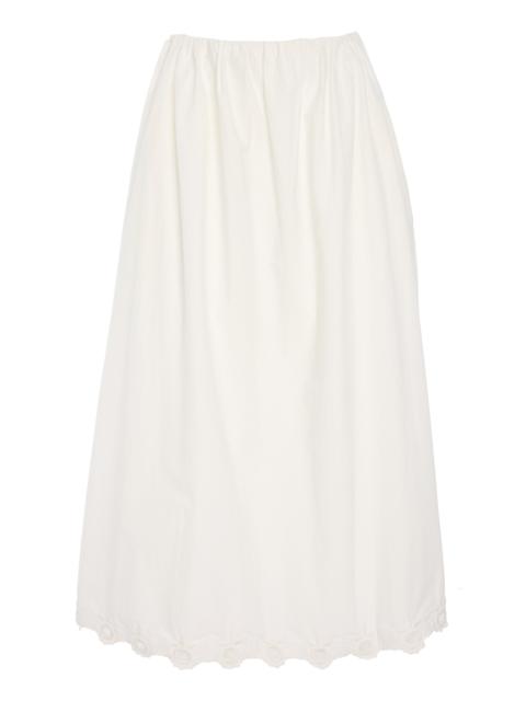 Antoinette Cotton Skirt white