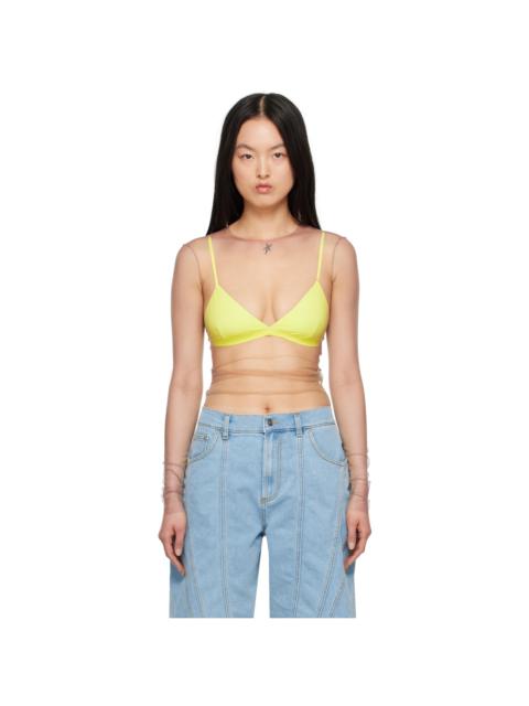 Tan Gradient Long Sleeve T-Shirt